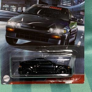 Hot Wheels 1988 Honda CR-X Die-Cast Car Black